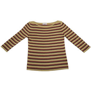 Korean Fashion Tops Shirts Blouse Small S Stripe Knit Green Fairy Swamp Goblin